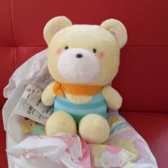 レア チアリーチャム くま クマ 熊 ぬいぐるみ サンリオ 昭和 レトロ 当時物 レア チアリーチャム くま クマ 熊 ぬいぐるみ サンリオ 昭和