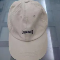 THRASHER ベースボールキャップ ベージュ