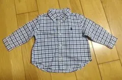 Ralph Lauren ラルフローレン チェック柄 長袖シャツ 70cm