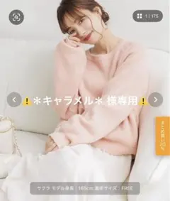 あざと可愛さ抜群のモテニット！アイスクリームクルーニット　179604