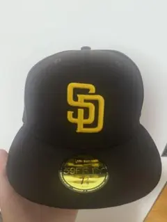 New Era 59FIFTY サンディエゴ・パドレス キャップ 7 3/8 黒