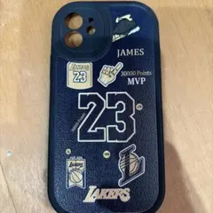 Lakers LeBron James iPhoneケース