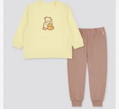 【新品未使用】ユニクロ　プーさん　長袖パジャマ　110