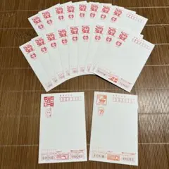 年賀はがき インクジェット写真用 19枚 未使用