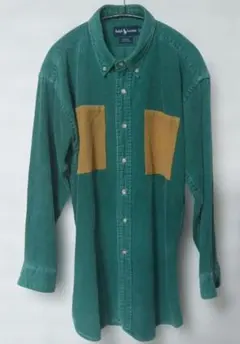 Ralph Lauren コーディロイバイカラーシャツUs-Sサイズ