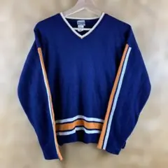 長袖 ニット メンズ Sサイズ 古着 ヴィンテージ 激安 ファッション