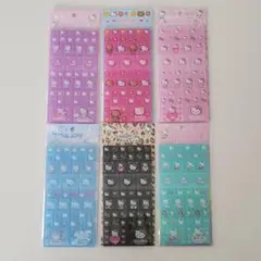 【正規品】サンリオ　タイルシール　ハローキティ6枚セット