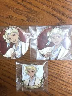 ツイステ　カリム　缶バッジ2個 アクリルスタンド