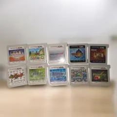 【動作良好】3DS ソフト10本まとめ売り モンハン／ポケモン／マリオカート他