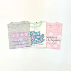子供服 女の子 120cm 半袖 Tシャツ まとめ売り 新品 TSR62-1