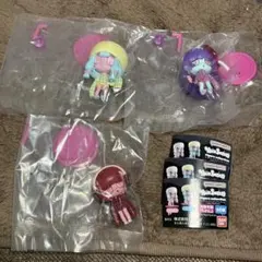 ウイルスイーツ　3種セット　ラッキーフィギュア×2