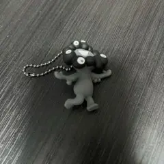 EXPO2025 万博 ミャクミャク PVCマスコット ブラック キーホルダー