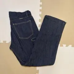 ダークブルーストレートデニム