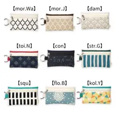 一覧 カラビナ付きミニポーチ｜鍵・カードも入る小物ポーチ