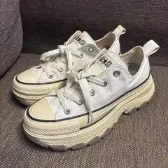 オールスター (R) トレックウエーブ BS OX WHITE 23cm 未使用