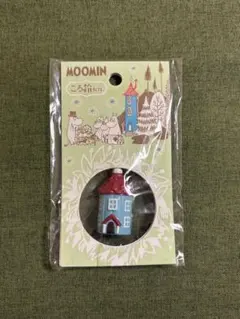 【新品・未使用】MOOMIN キーホルダー　ムーミンハウス　ころ鈴根付　鈴のサムネイル