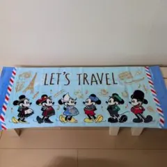 ミッキー ミニー 旅行テーマタオル