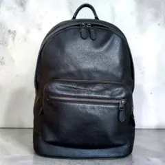 未使用級極美品☆COACH ウエストバックパック シボ革 高級感重厚感 A4PCのサムネイル
