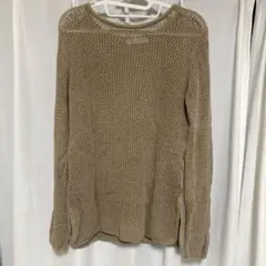 URBAN RESEARCH ベージュニット
