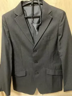 160cm ブラック ストライプ スーツ　セット　BTZtokyo