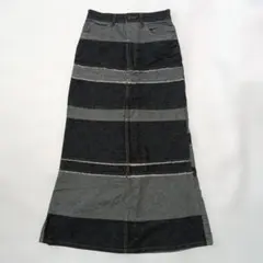 デニムロングスカート