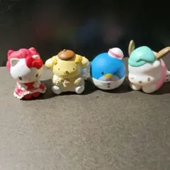 サンリオキャラクターズ ミニフィギュア 4体セット