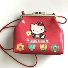 サンリオ　ハローキティ ポーチ 1995年製 がま口ポシェット レトロ