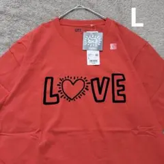 UNIQLO キースヘリング UT LOVE 半袖Tシャツ L 未使用タグ付