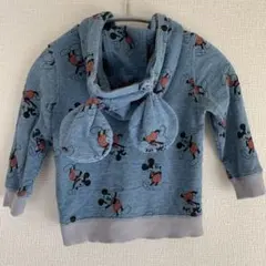 ディズニー　ミッキーマウス　パーカー　90㎝