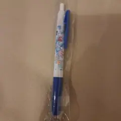 キャラクター柄 ボールペン 青 赤い羽根 virtualsinger