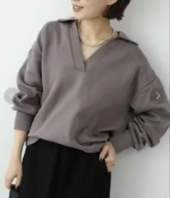 スローブイエナ　ダンボールスキッパープルオーバー