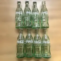 コカコーラCoca-Cola 空き瓶 190ml 8本セット！キャップ付！レトロ