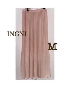 【INGNI】プリーツロングスカート Mサイズ