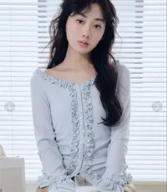 FURFUR フリルカーディガン