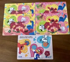 エルモ スヌーピー ステッカー 5枚セット