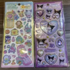 サンリオ 正規品 キラキラ ジュエルシール クロミ 平成はっぴーフォン