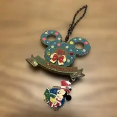 Disney Christmas 2023 ミッキーオーナメント　バッグチャーム