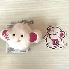だいぞう　マスコットキーホルダー　フェイス DAISO