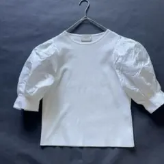 THE SHINZONE パフスリーブ 半袖 トップス ホワイト | Mercari