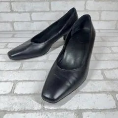 【美品】本革　ワコール サクセスウォーク パンプス 24.5cm