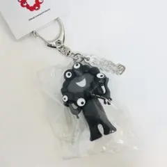 黒ミャクミャク　立体PVCプレート付キーホルダー