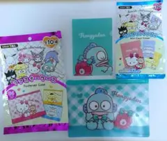 ハンギョドン　2点セット　クリアファイル　ファスナーケース　サンリオ