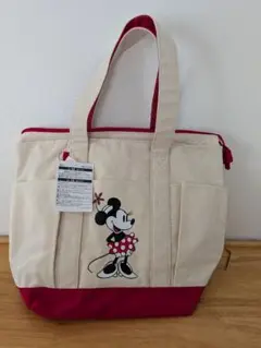 新品タグ付き　ディズニーリゾート限定　ミニーちゃん　コットントートバッグ