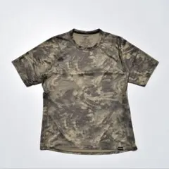 Patagonia キャプリーン シルクウェイト L 半袖 カモ 迷彩 Tシャツ