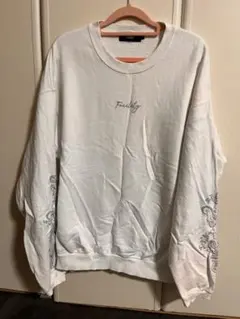 AZUL BY MOUSSY ホワイトスウェット Fサイズ