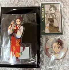 竈門炭治郎　鬼滅の刃 干支 午年　ufotable　アクスタ　缶バッジ　カード