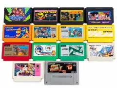 ファミコン スーパーファミコン ソフト 13本 まとめ売り レトロゲーム 任天堂