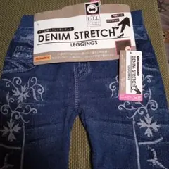 DENIM STRETCH LEGGINGS L-LL