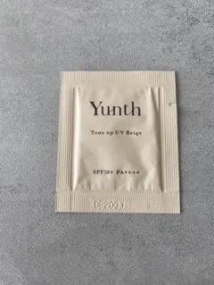 Yunth Tone up UV Beige サンプル