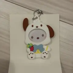 サンリオ いちご新聞50周年記念 フォトバッジ付きマスコット　ポチャッコ